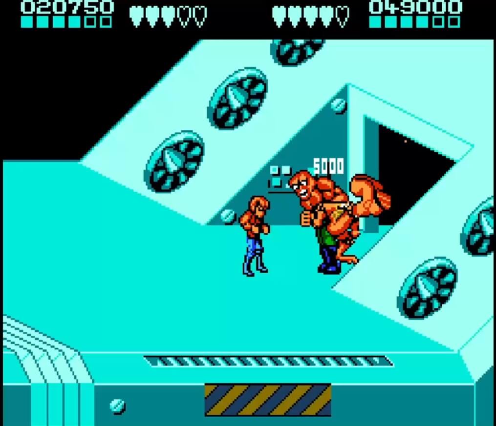 Battletoads & Double Dragon - геймплей игры Dendy\NES